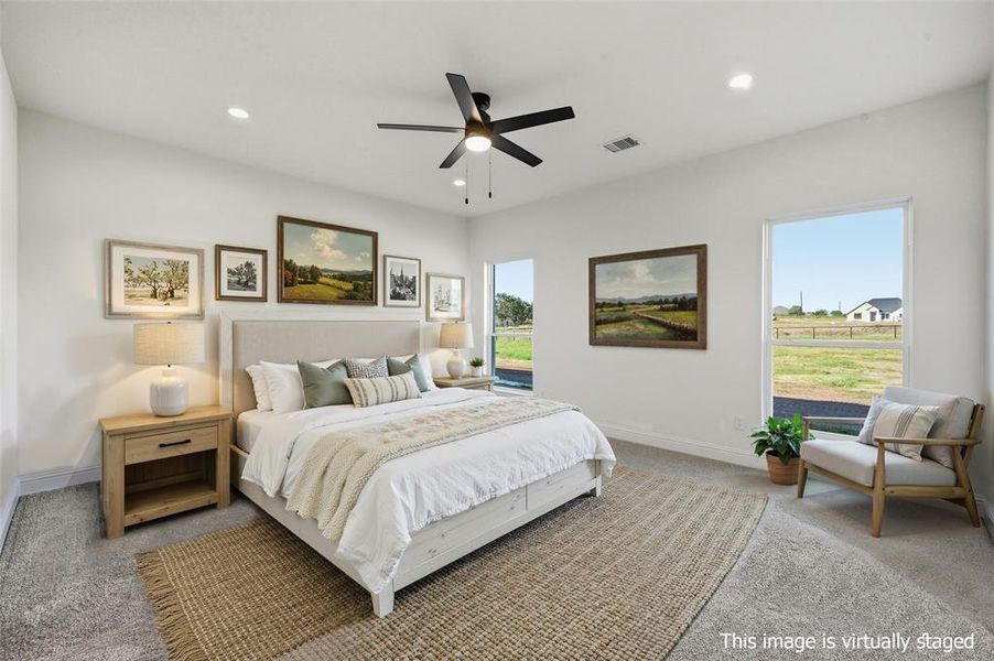 Furnished interior view inside a new home in , Boyd (Image 15).