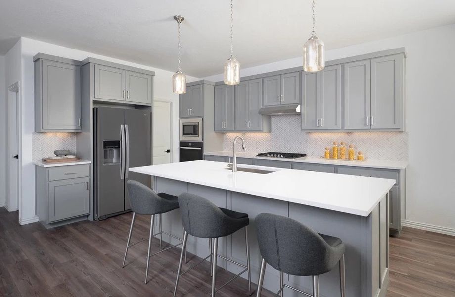 Kitchen featuring the Milan Collection Kitchen featuring the Milan Collection