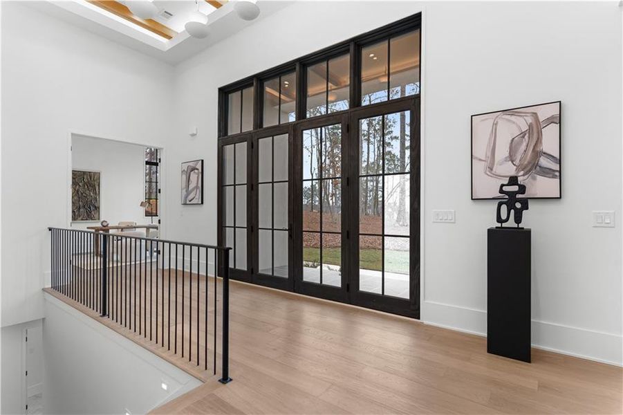 Furnished interior view inside a new home in , Greensboro (Image 6). Furnished interior view inside a new home in , Greensboro (Image 6).