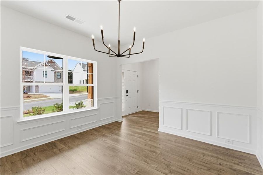 Spacious, unfurnished interior of a new home in The Overlook at Factory Shoals, Mableton (Image 17).