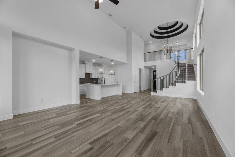 Spacious, unfurnished interior of a new home in COLTON®, Montgomery (Image 12).