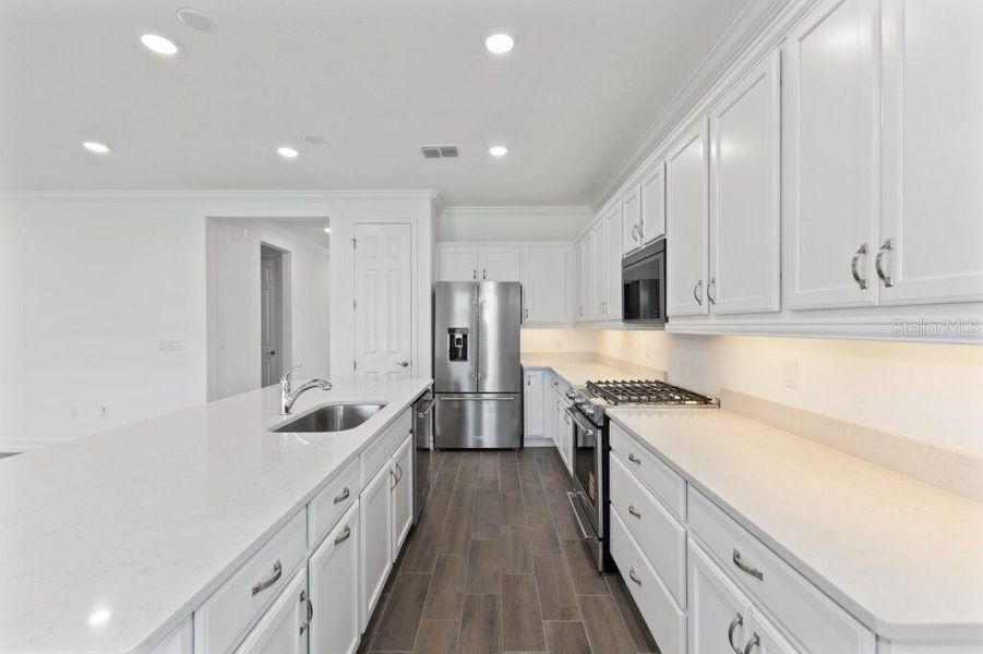 Furnished interior view inside a new home in , Ocala (Image 9).