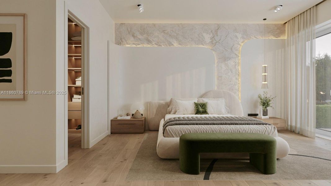 Furnished interior view inside a new home in , North Bay Village (Image 8).