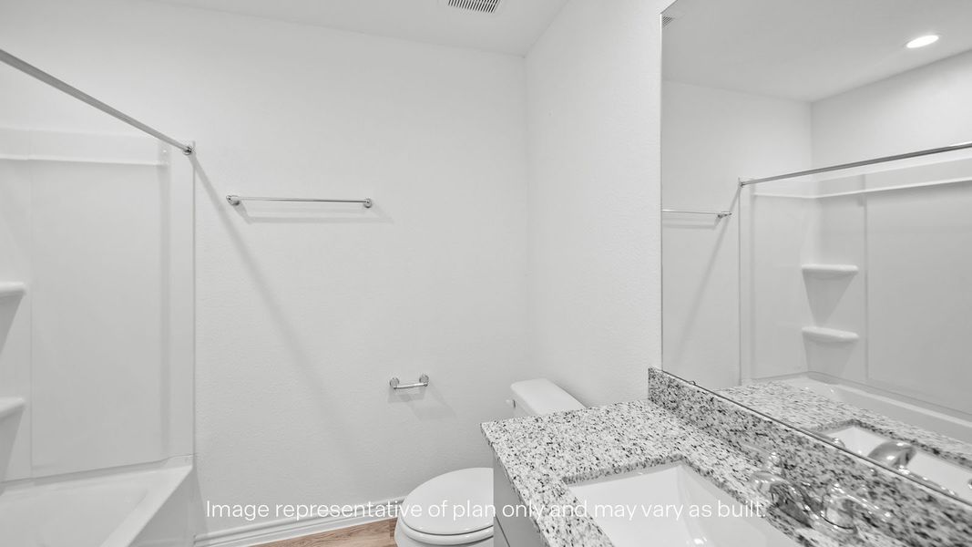 Furnished interior view inside a new home in Saratoga Crossing, Corpus Christi (Image 7).