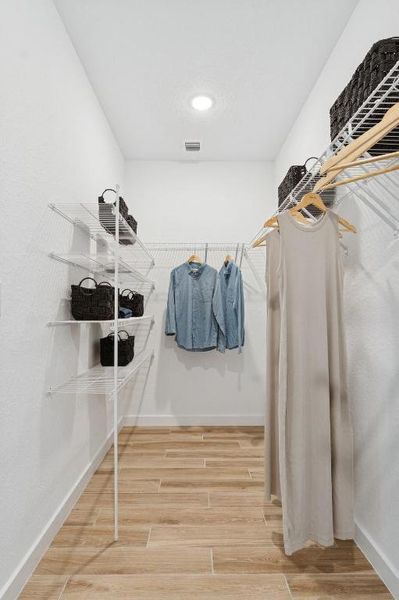 Primary Walk-in Closet