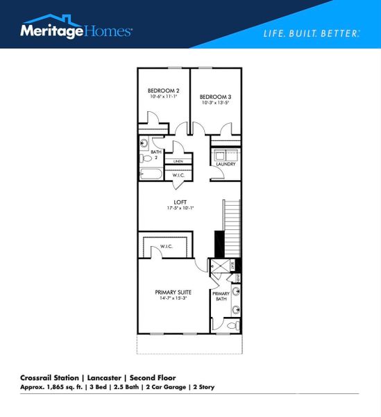 2D floor plan layout of this home in , Mooresville, NC (Image 3).