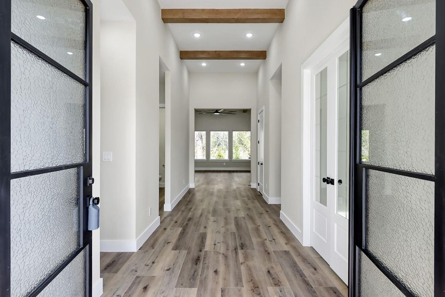 Entry foyer Entry foyer