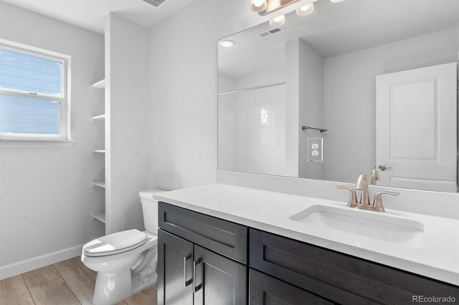 Furnished interior view inside a new home in , Castle Rock (Image 15). Furnished interior view inside a new home in , Castle Rock (Image 15).