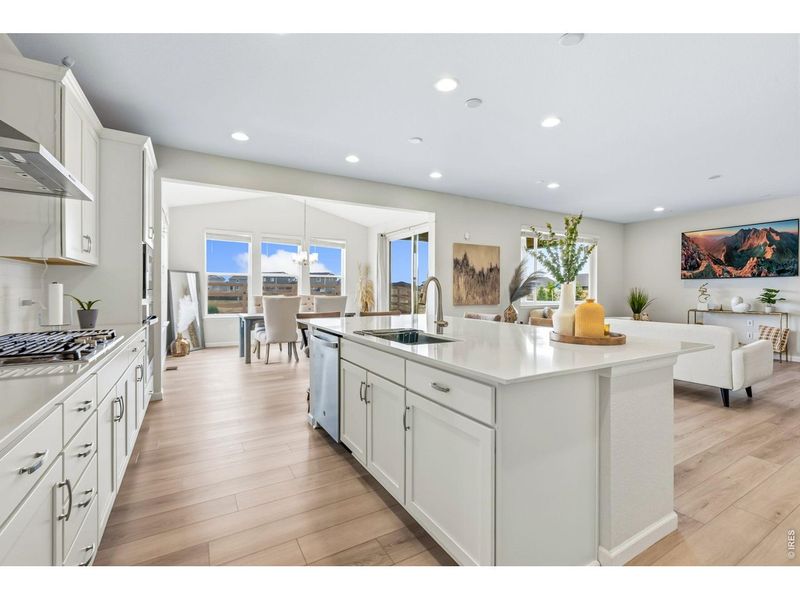 Furnished interior view inside a new home in Prairie Song, Windsor (Image 13).