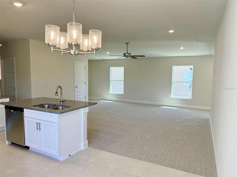 Furnished interior view inside a new home in , St. Cloud (Image 4).