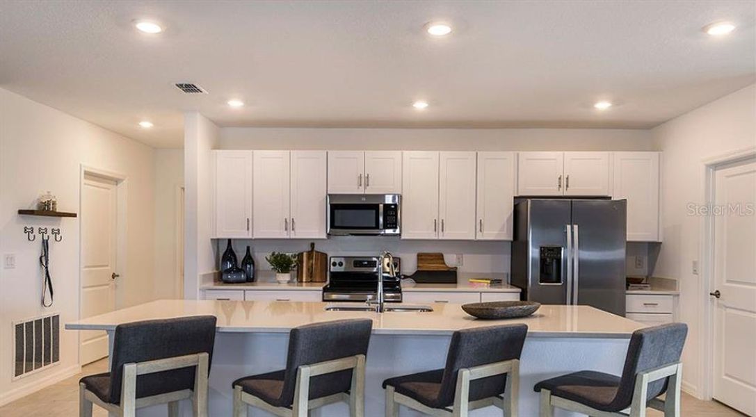 Furnished interior view inside a new home in Scenic Terrace, Lake Hamilton (Image 3). Furnished interior view inside a new home in Scenic Terrace, Lake Hamilton (Image 3).