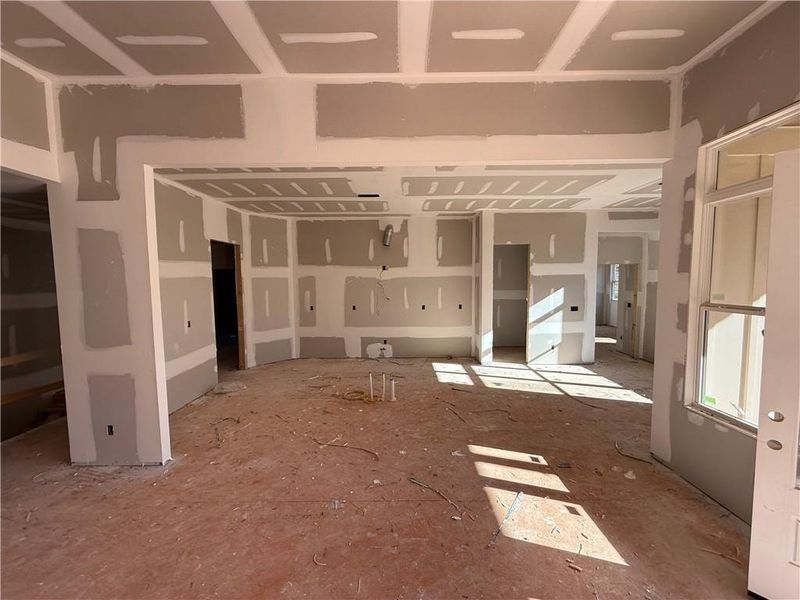 In-progress construction of a new home in , Conyers, GA (Image 7).