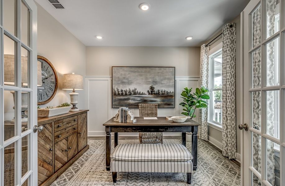 Representative furnished interior of a home built from the Persimmon by Beazer Homes in Northbrook, Murrells Inlet (Image 13).