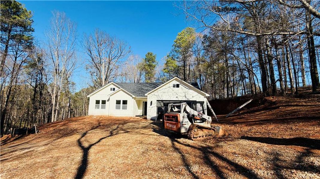 In-progress construction of a new home in , Hiram, GA (Image 24).