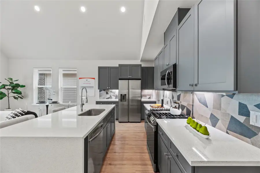 Furnished interior view inside a new home in Wheatley Court, Houston (Image 8).