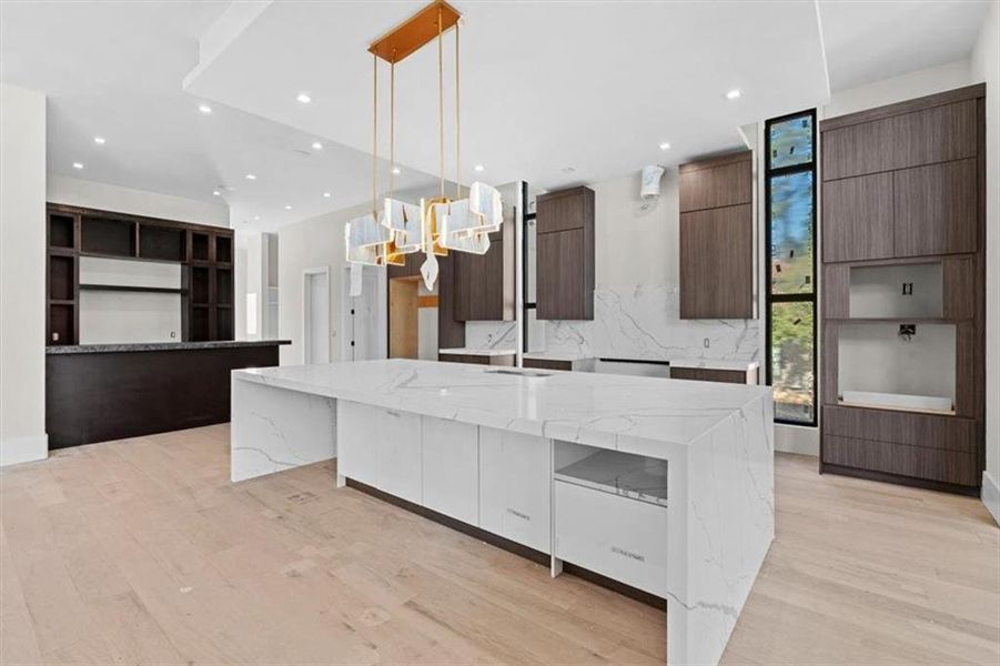 Furnished interior view inside a new home in , Marietta (Image 17).
