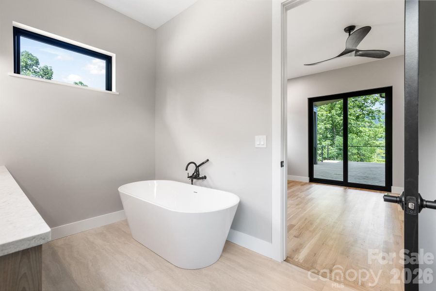 Furnished interior view inside a new home in , Waynesville (Image 9).