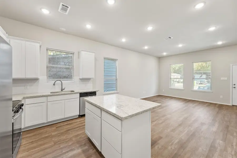 Furnished interior view inside a new home in , Willis (Image 10).