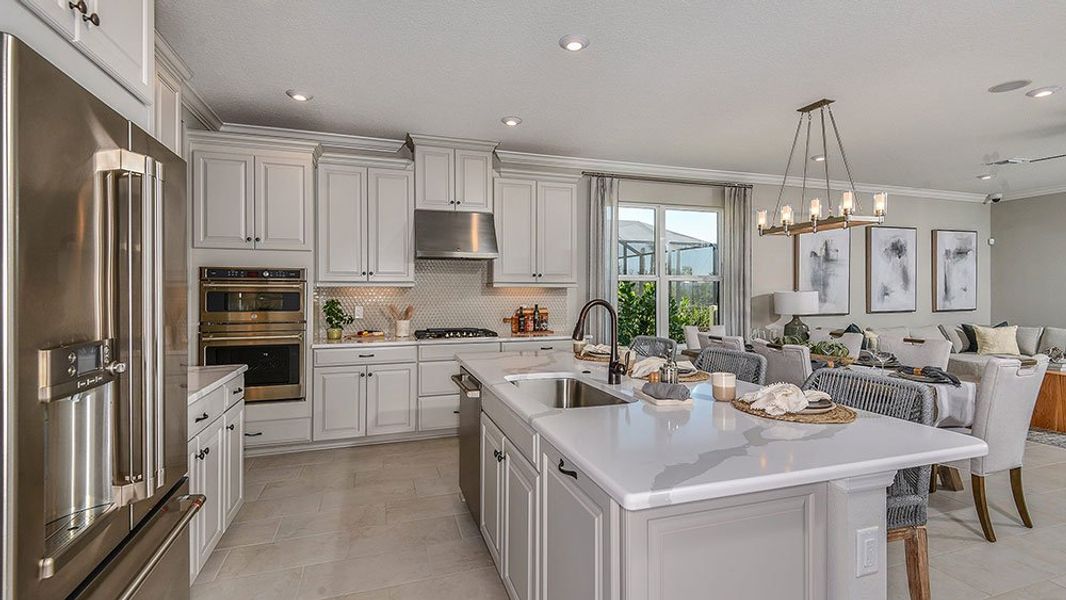 Representative furnished interior of a home built from the Antigua by Taylor Morrison in Cassia at Skye Ranch, Sarasota (Image 5).