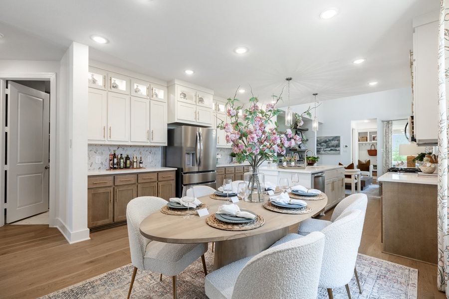 Representative Dining Room - some options shown
