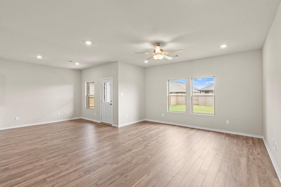 Spacious, unfurnished interior of a new home in Windrose Green, Angleton (Image 29). Spacious, unfurnished interior of a new home in Windrose Green, Angleton (Image 29).