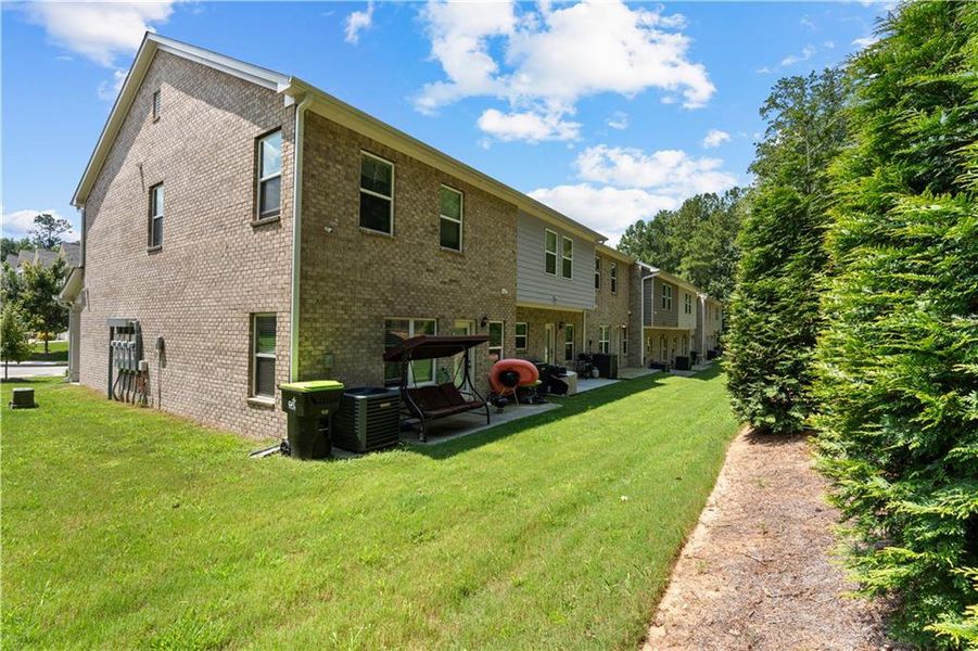 Exterior details and patio area of a home in , Covington (Image 27).