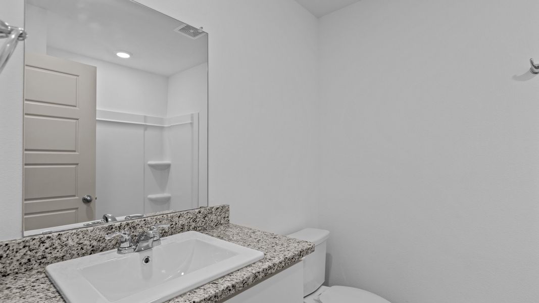 Representative furnished interior of a home built from the The Easton by D.R. Horton in Terra Vista, Lubbock (Image 10).