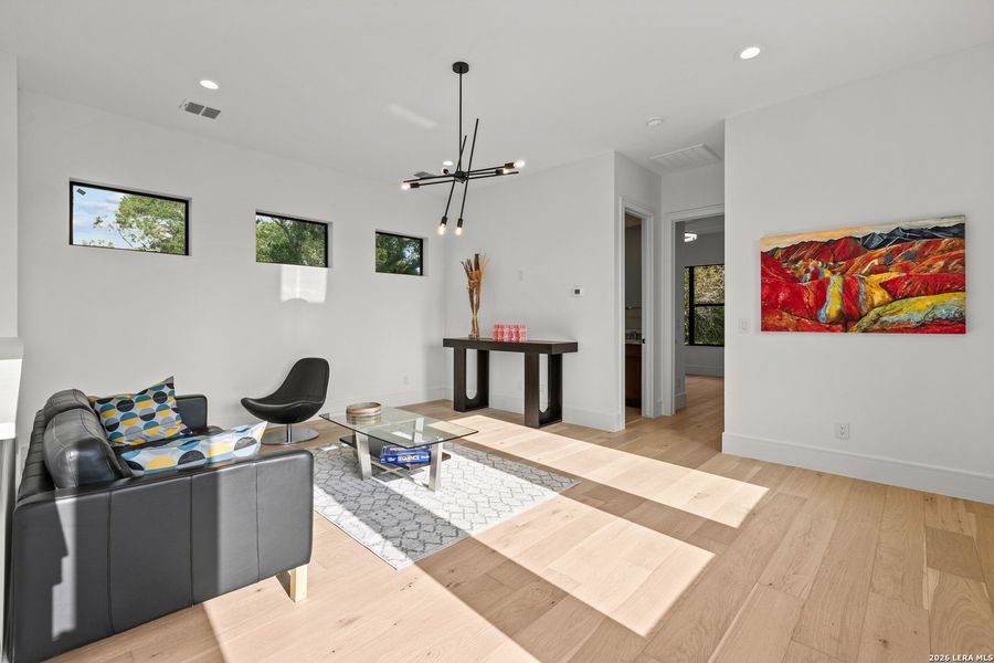 Furnished interior view inside a new home in , Boerne (Image 17).