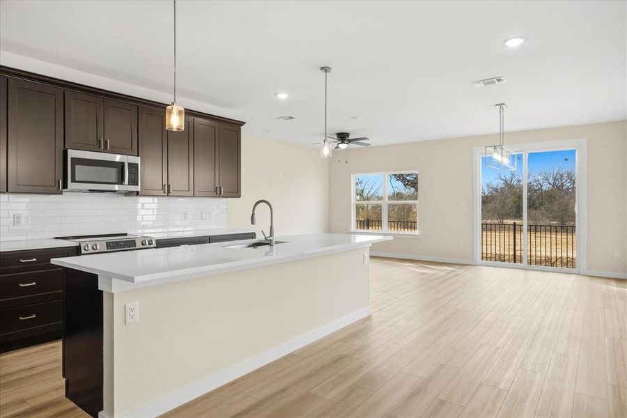 Furnished interior view inside a new home in , Stephenville (Image 7).