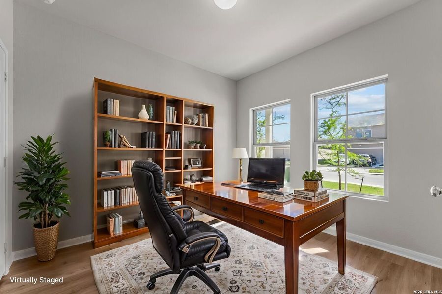 Furnished interior view inside a new home in Agave, San Antonio (Image 7).
