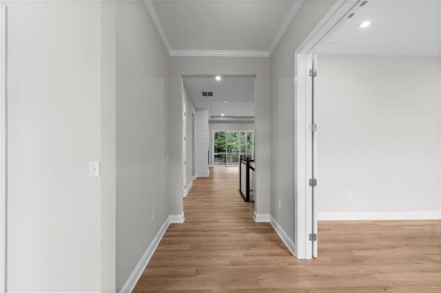 Spacious, unfurnished interior of a new home in Governor’s Preserve, Canton (Image 18).