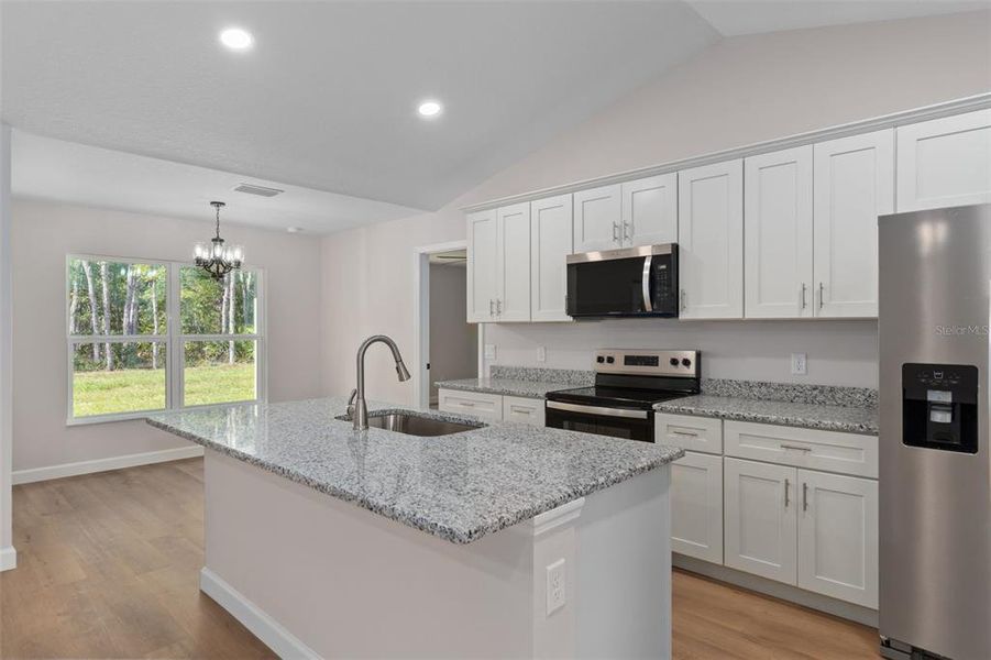 Furnished interior view inside a new home in , Citrus Springs (Image 6).