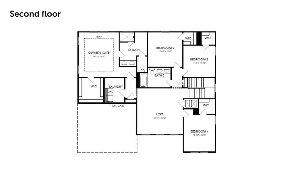 2D floor plan layout for the Foxwood by Pulte Homes in Windsor Court, Fayetteville, GA (Image 3). 2D floor plan layout for the Foxwood by Pulte Homes in Windsor Court, Fayetteville, GA (Image 3).