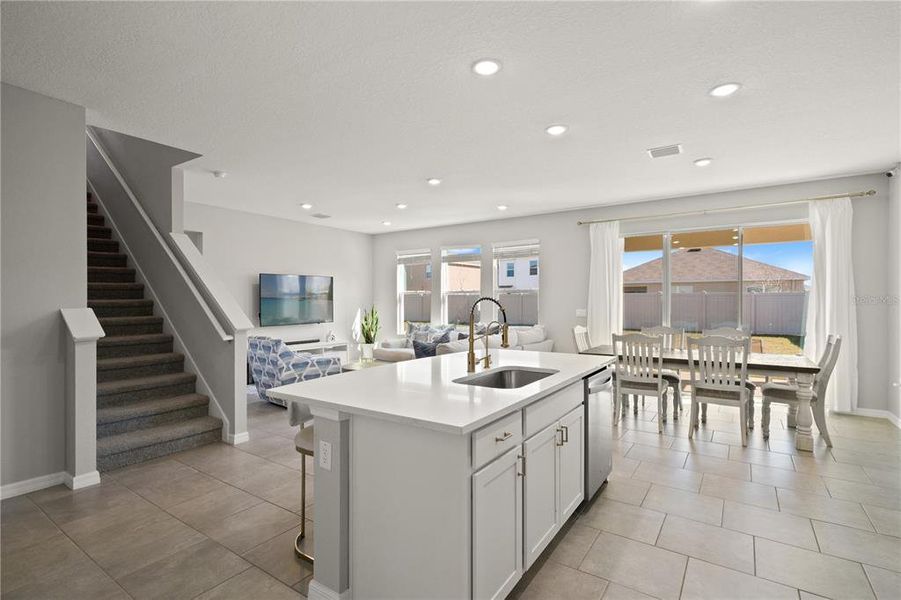Furnished interior view inside a new home in , Wesley Chapel (Image 15).
