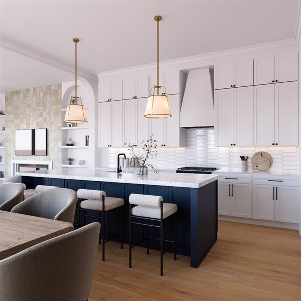 Furnished interior view inside a new home in , Dallas (Image 4). Furnished interior view inside a new home in , Dallas (Image 4).