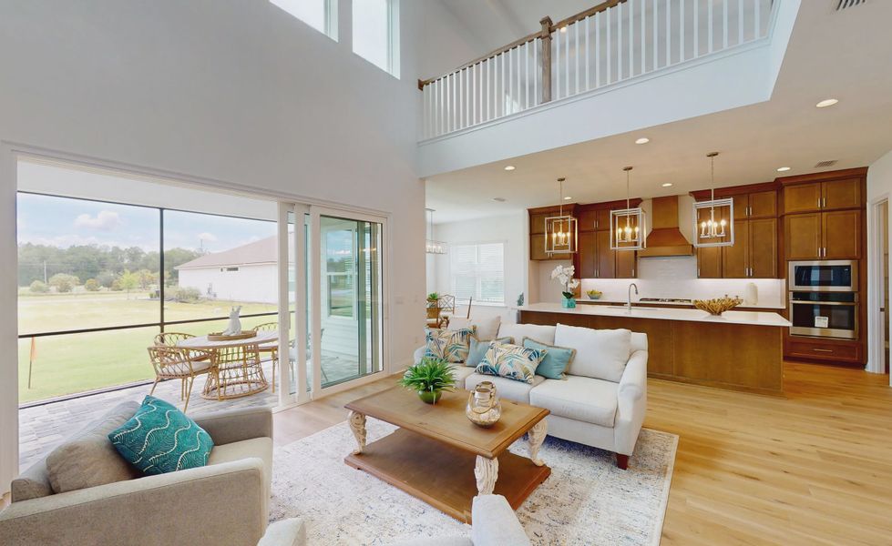 Furnished interior view inside a new home in Oakmont, Gainesville (Image 8).