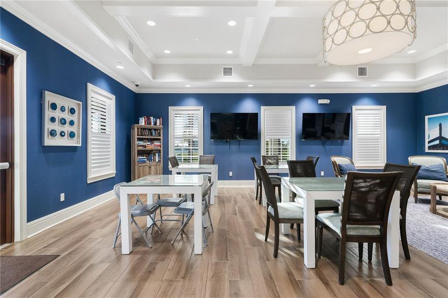 Furnished interior view inside a new home in , Palmetto (Image 37).