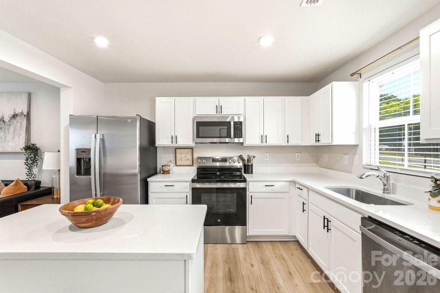 Furnished interior view inside a new home in , Kannapolis (Image 24).