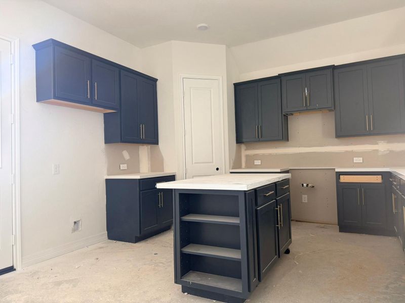 Actual progress of your home.