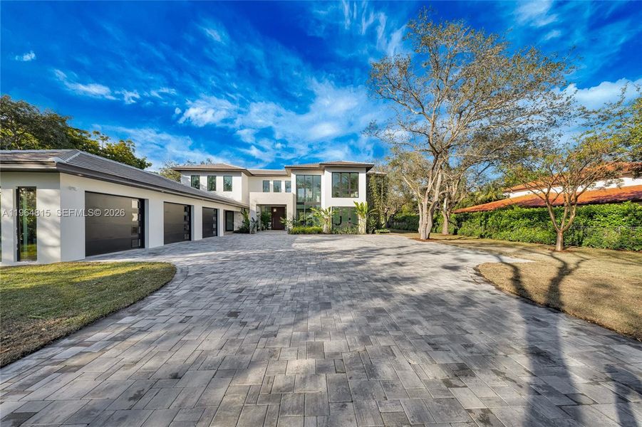 Exterior details and patio area of a home in , Miami (Image 25). Exterior details and patio area of a home in , Miami (Image 25).