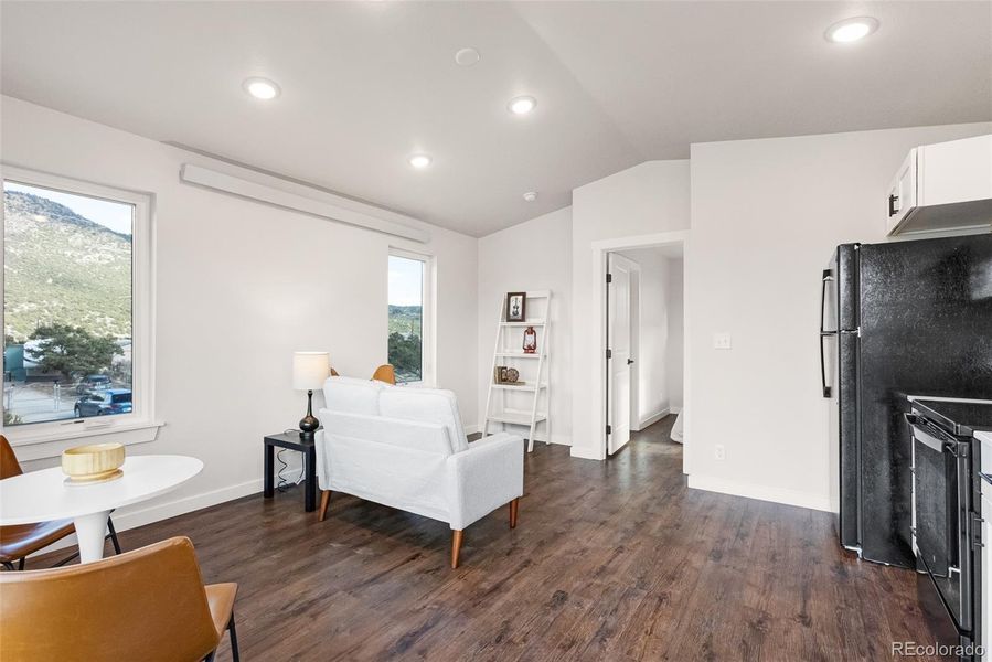 Ample living space in ADU