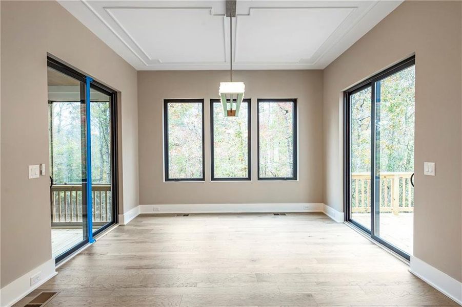 Spacious, unfurnished interior of a new home in Aster, Roswell (Image 32). Spacious, unfurnished interior of a new home in Aster, Roswell (Image 32).