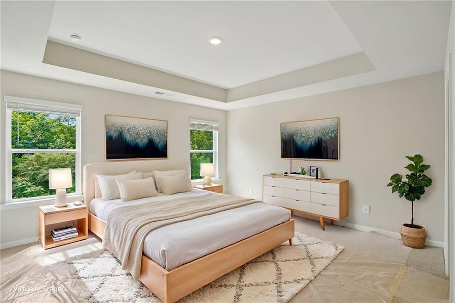 Furnished interior view inside a new home in Artisan Walk, Fairburn (Image 8).