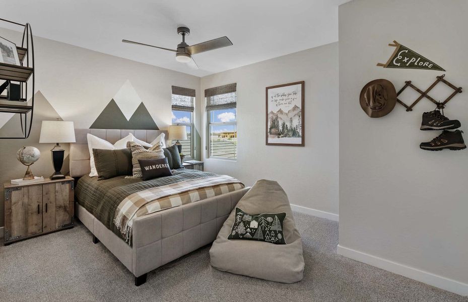 Bedroom 2 | Monument | Sunrise - Valley Series | Surprise, AZ | Landsea Homes