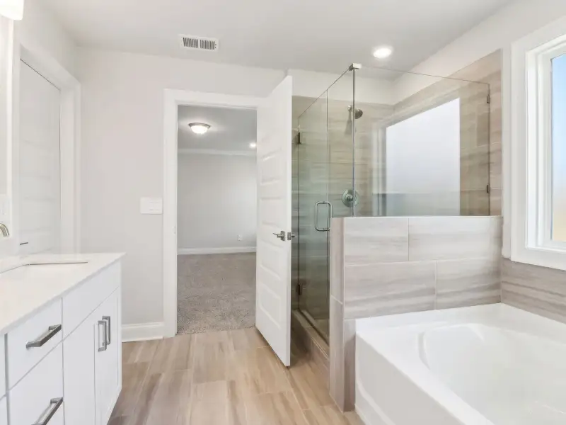 Furnished interior view inside a new home in Avalon - Reserve Series, Conyers (Image 11).