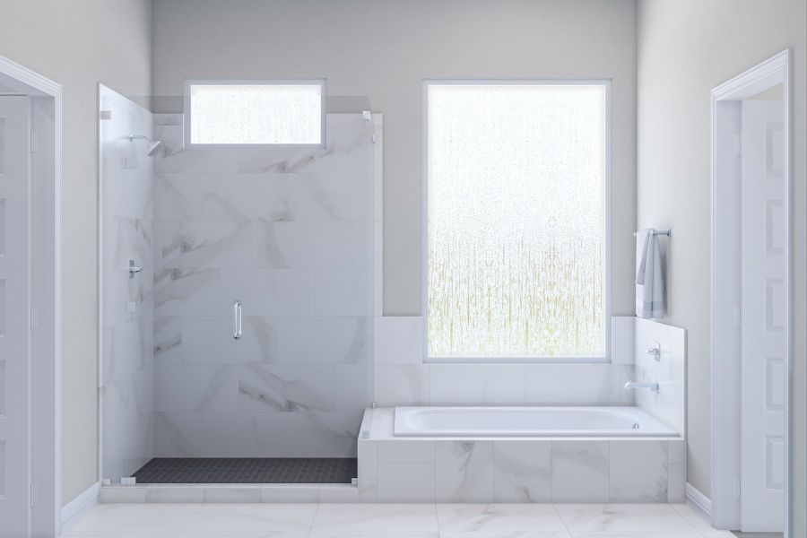 Representative furnished interior of a home built from the Longspur by Tri Pointe Homes in Oakhill Reserve, Tomball (Image 13).