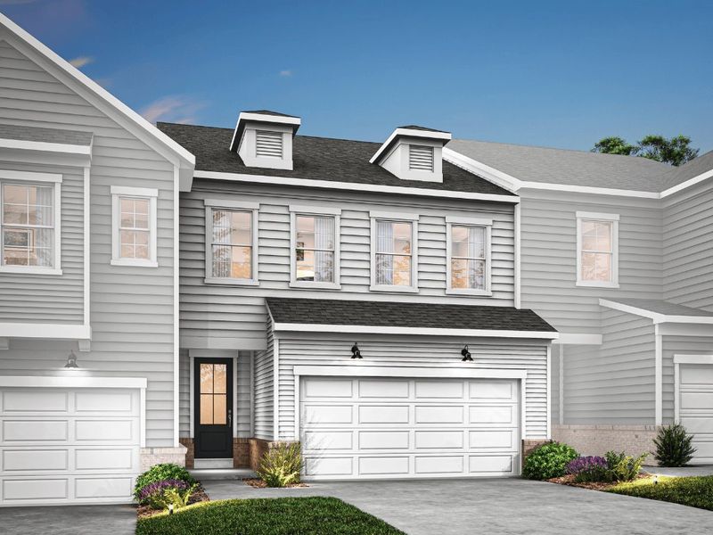 Representative exterior photo of a completed home built from the Catawba by Tri Pointe Homes in Millstone, Cramerton, NC (Image 22).