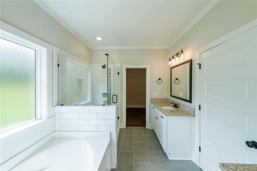 Furnished interior view inside a new home in , Rockmart (Image 7).