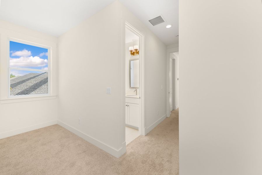 Representative unfurnished interior of a home built from the Seaside by Riverside Homes in Hidden Creek at SilverLeaf, St. Augustine (Image 81). Representative unfurnished interior of a home built from the Seaside by Riverside Homes in Hidden Creek at SilverLeaf, St. Augustine (Image 81).