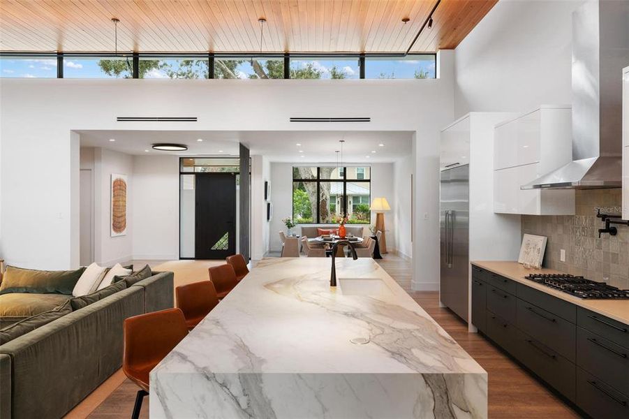 Furnished interior view inside a new home in , Sarasota (Image 42).